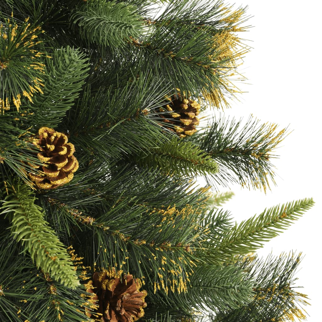 Sapin de Noël artificiel articulé avec pommes de pin 240 cm - XIOS