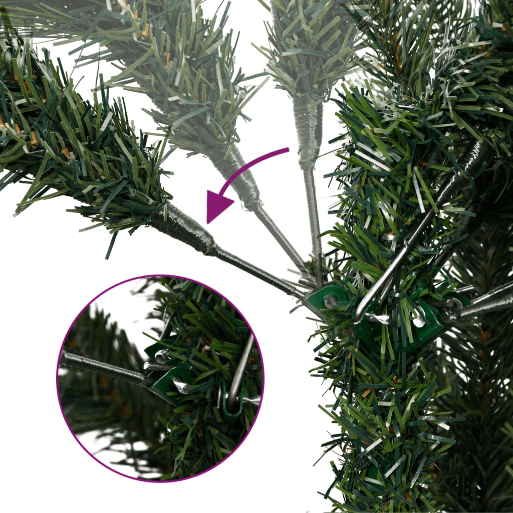Sapin de Noël artificiel avec pommes de pin et baies 150 cm - XIOS