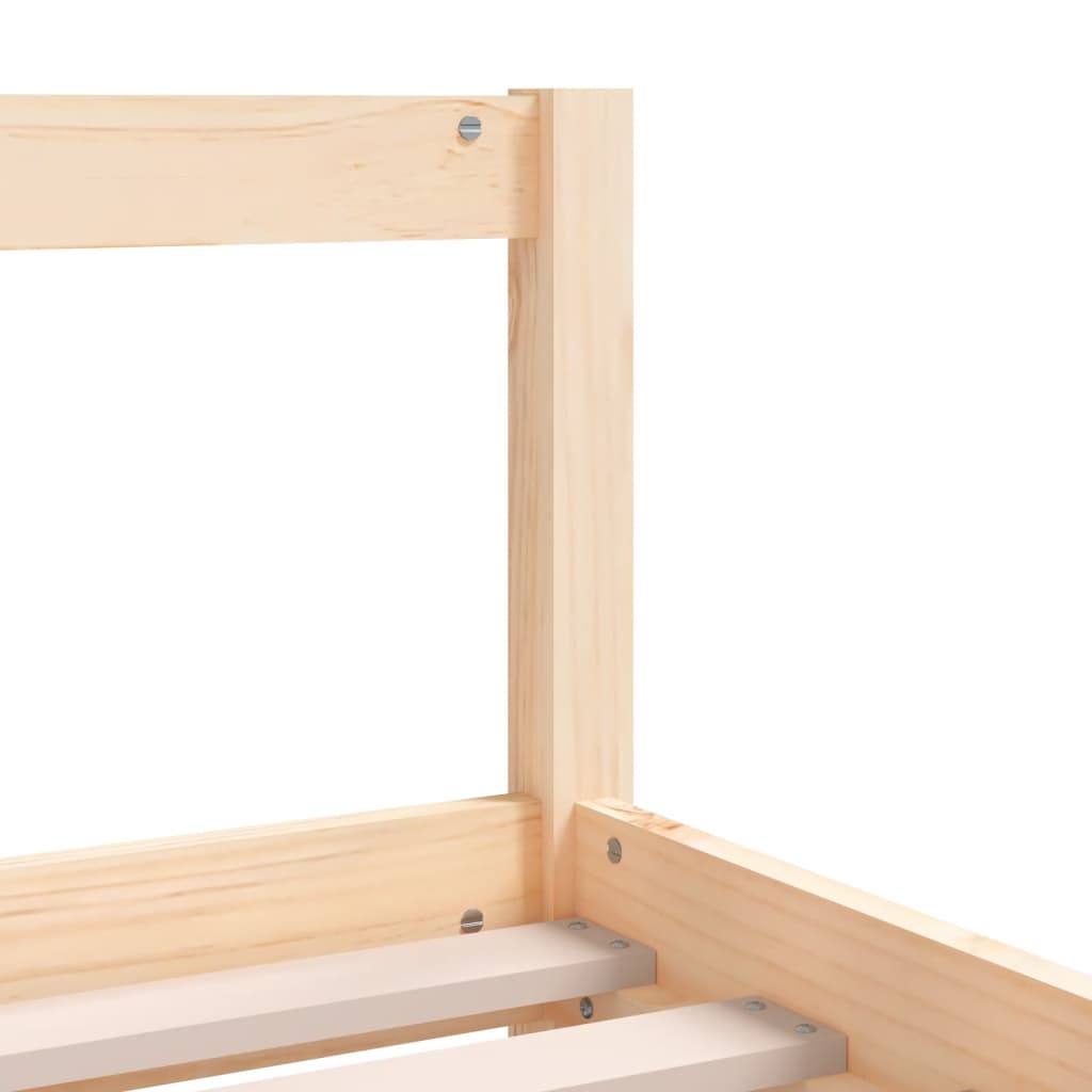 Cadre de lit pour enfants 90x200 cm bois de pin massif - XIOS