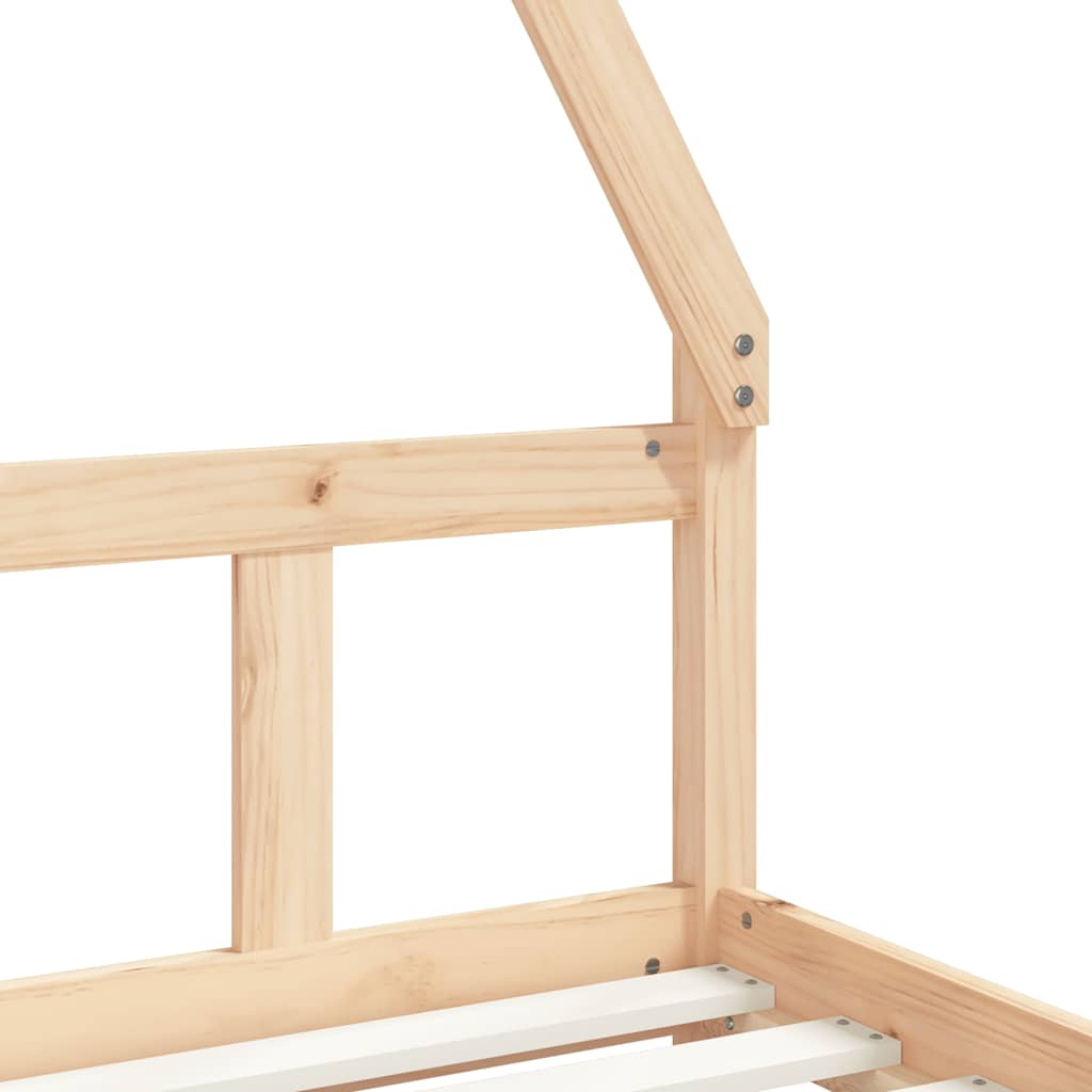 Cadre de lit pour enfants 90x200 cm bois de pin massif - XIOS