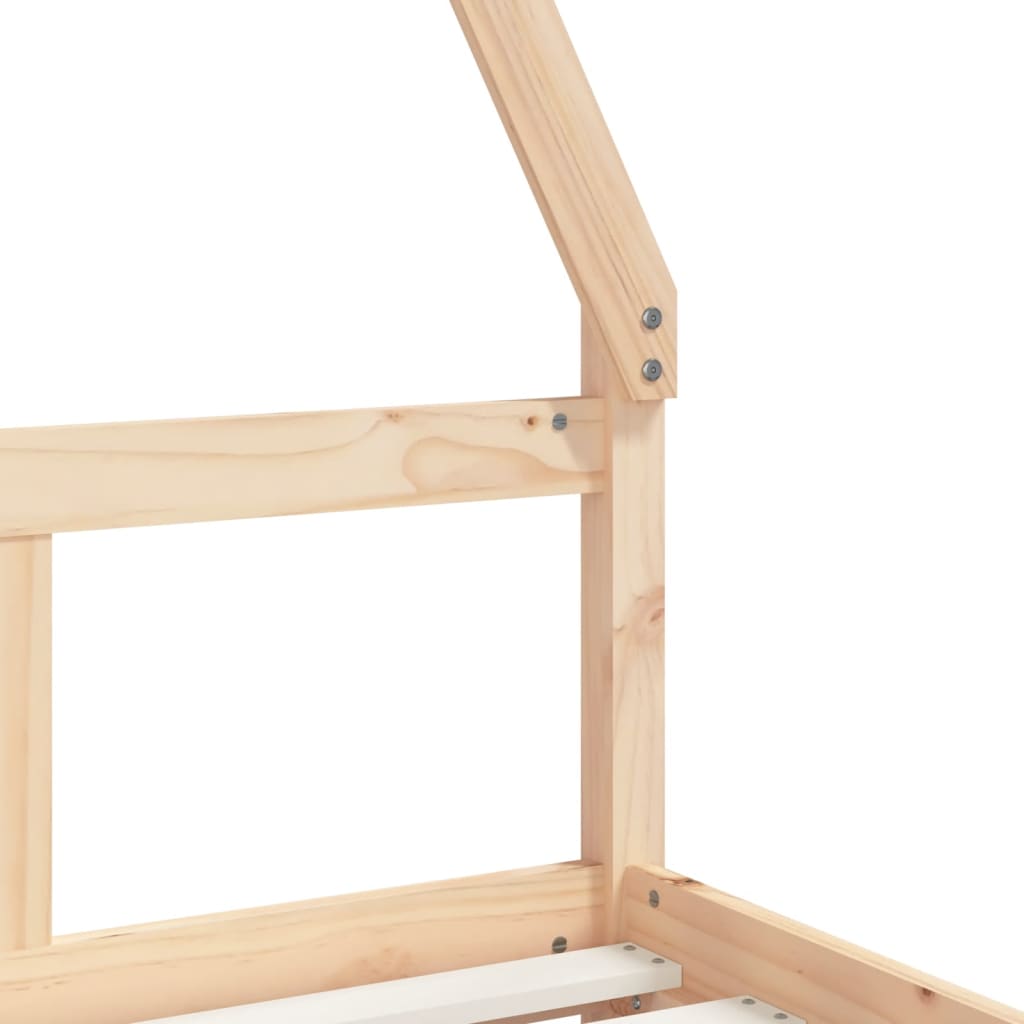 Cadre de lit pour enfant 80x160 cm bois de pin massif - XIOS