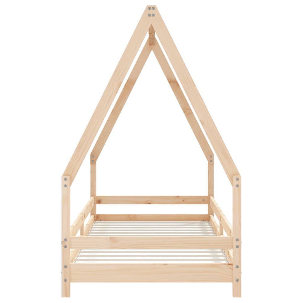 Cadre de lit pour enfants 90x200 cm bois de pin massif - XIOS