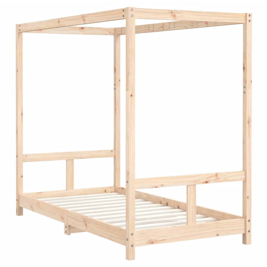 Cadre de lit pour enfant 80x160 cm bois de pin massif - XIOS