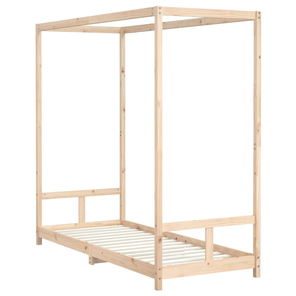 Cadre de lit pour enfants 80x200 cm bois de pin massif - XIOS