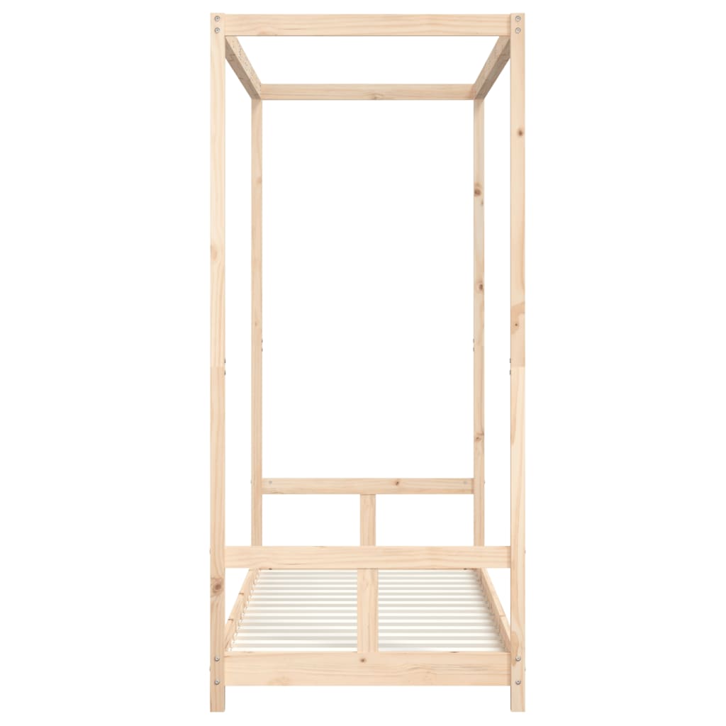 Cadre de lit pour enfants 80x200 cm bois de pin massif - XIOS