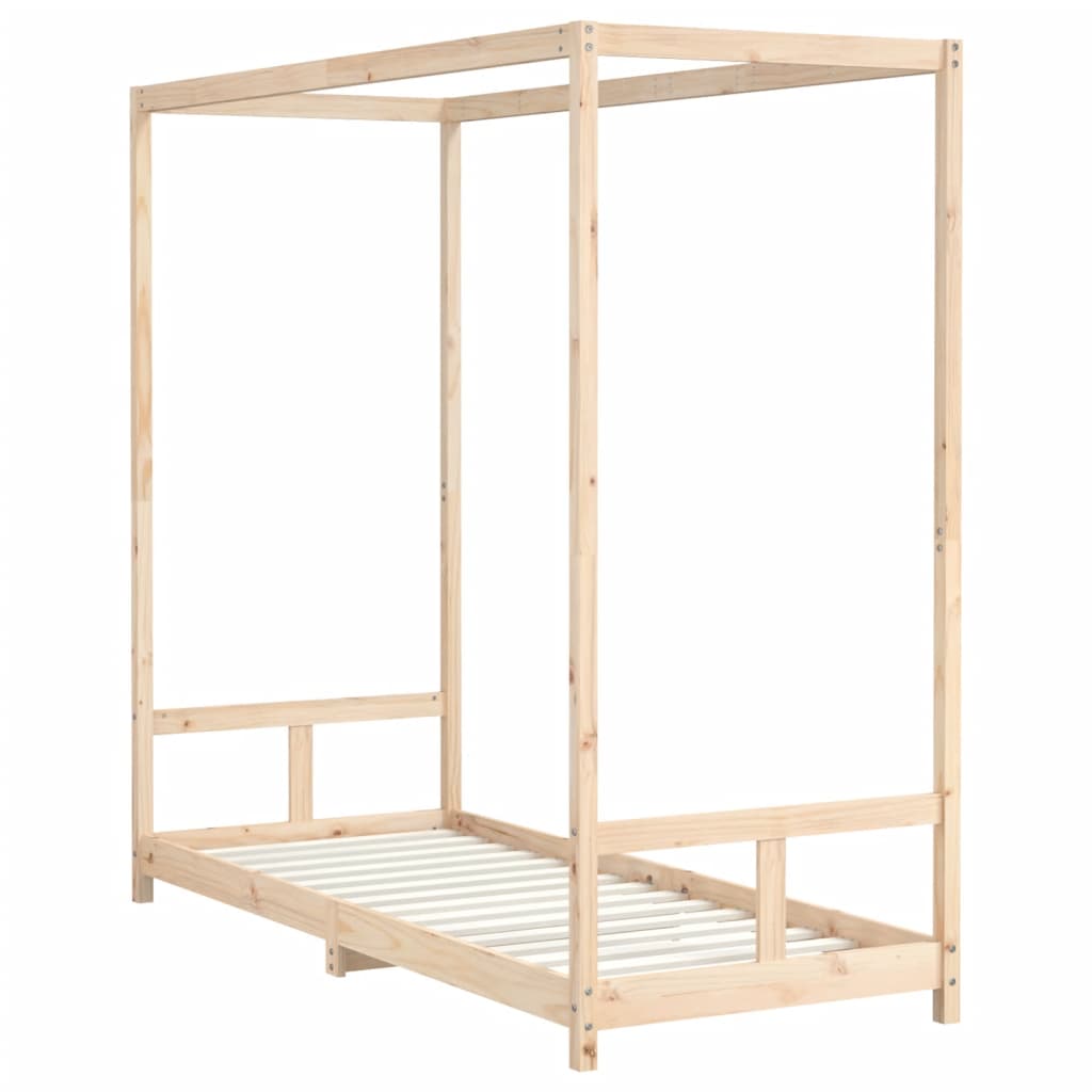 Cadre de lit pour enfants 80x200 cm bois de pin massif - XIOS