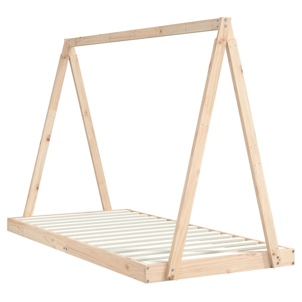 Cadre de lit pour enfant 90x190 cm Bois de pin massif - XIOS