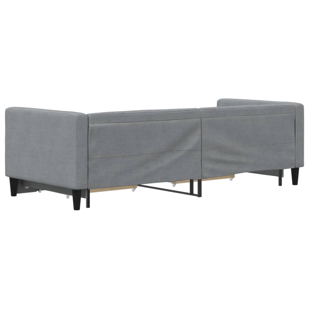 Lit de jour avec gigogne et tiroirs sans matelas 80x200 cm - XIOS
