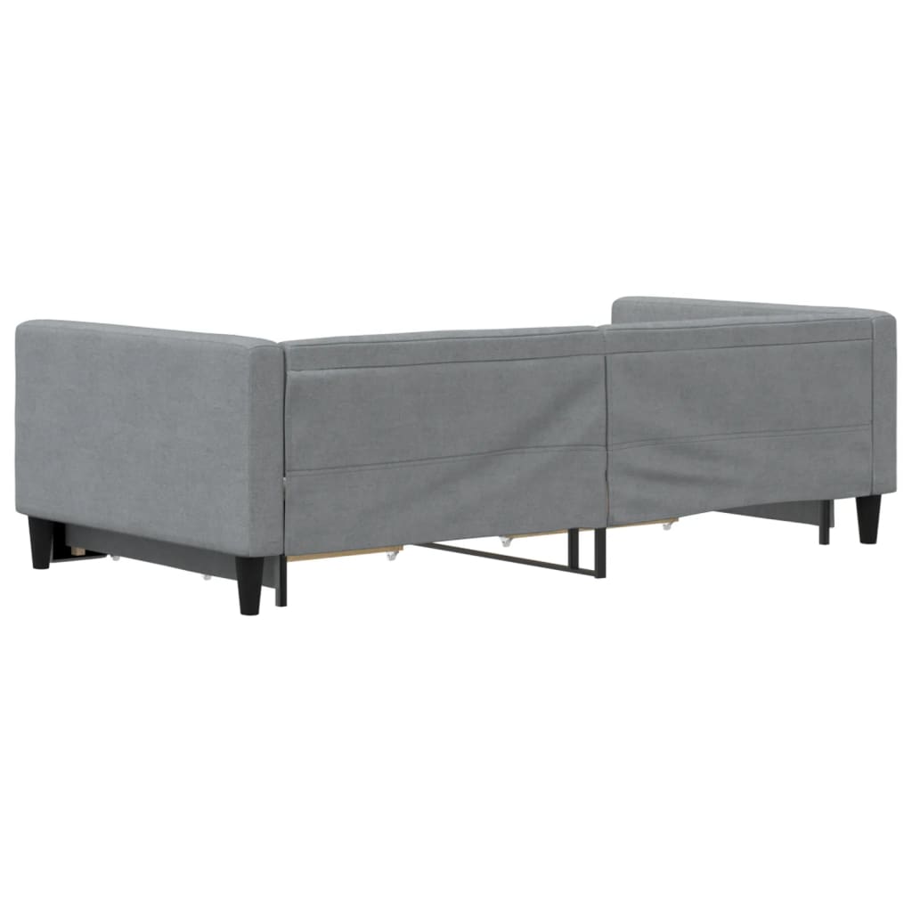 Lit de jour avec gigogne et tiroirs sans matelas 100x200 cm - XIOS