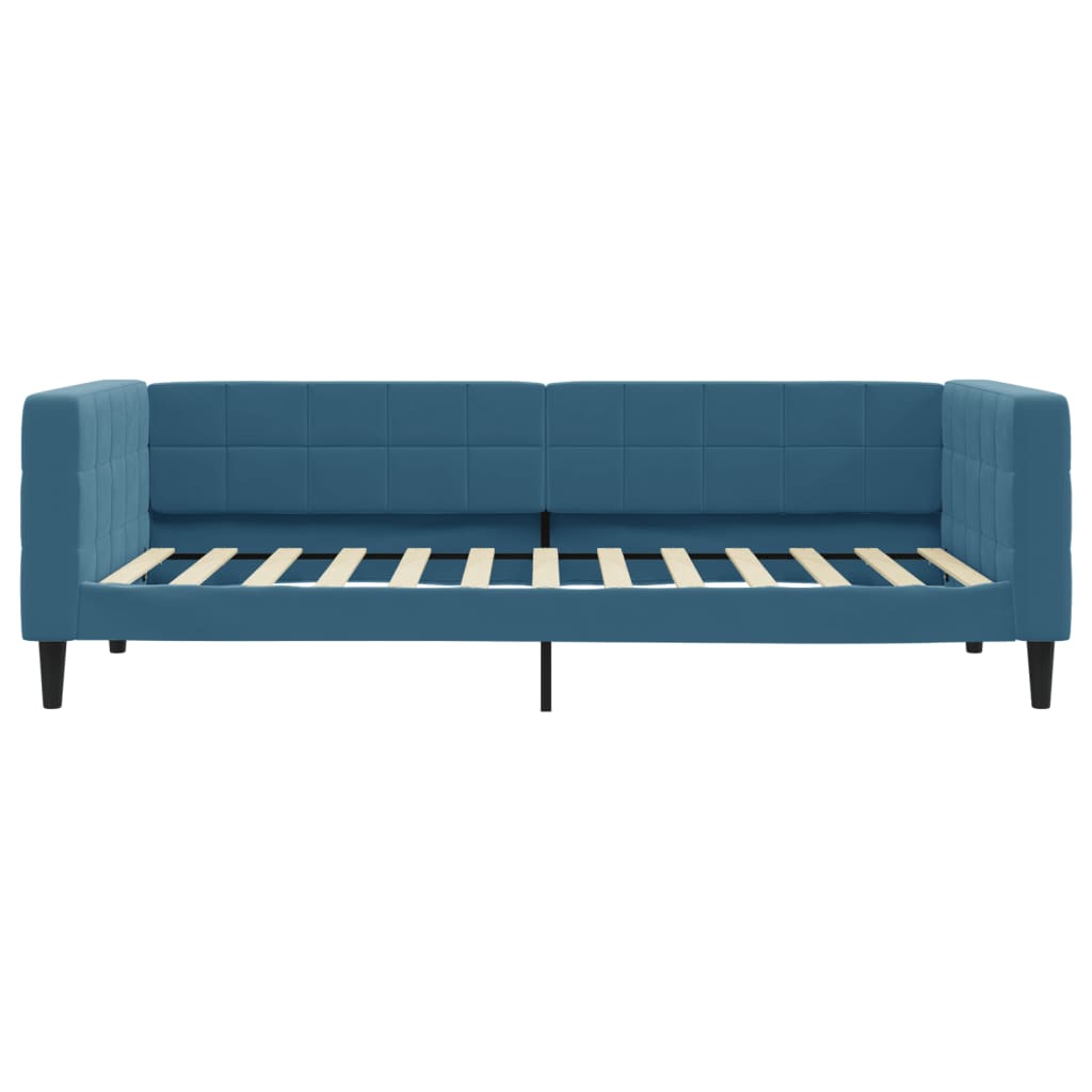Lit de jour avec gigogne sans matelas bleu 100x200 cm - XIOS