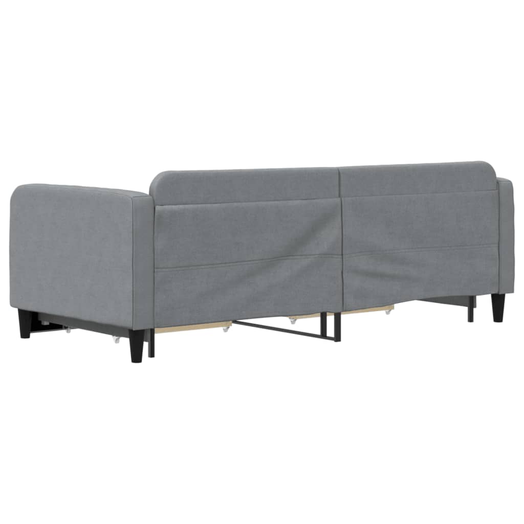Lit de jour avec gigogne et tiroirs sans matelas 90x200 cm - XIOS