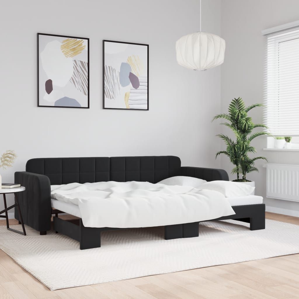 Lit de jour avec gigogne sans matelas 80x200 cm - XIOS