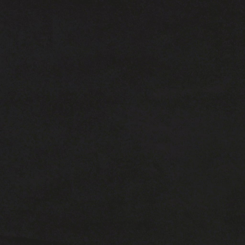 Lit de jour avec gigogne et tiroirs sans matelas noir 90x200 cm