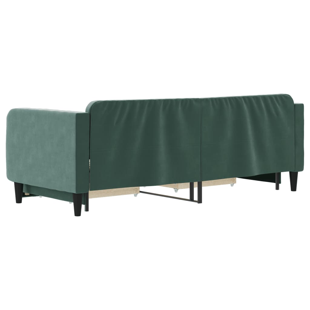 Lit de jour avec gigogne et tiroirs sans matelas 80x200 cm - XIOS