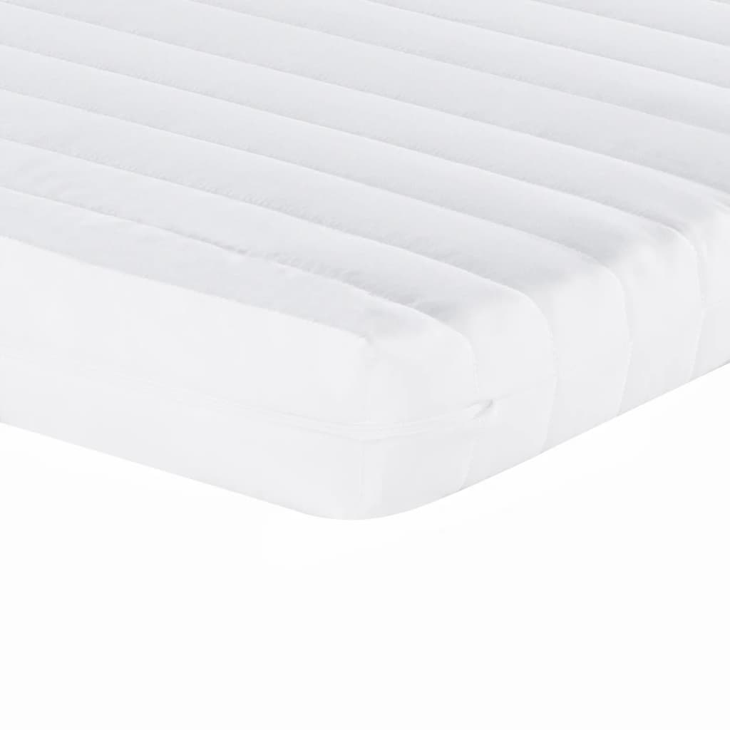 Lit de jour avec gigogne et matelas crème 90x200 cm tissu - XIOS