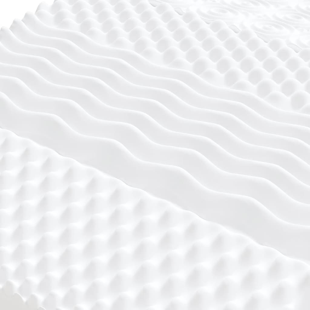 Lit de jour avec gigogne et matelas crème 100x200 cm tissu - XIOS