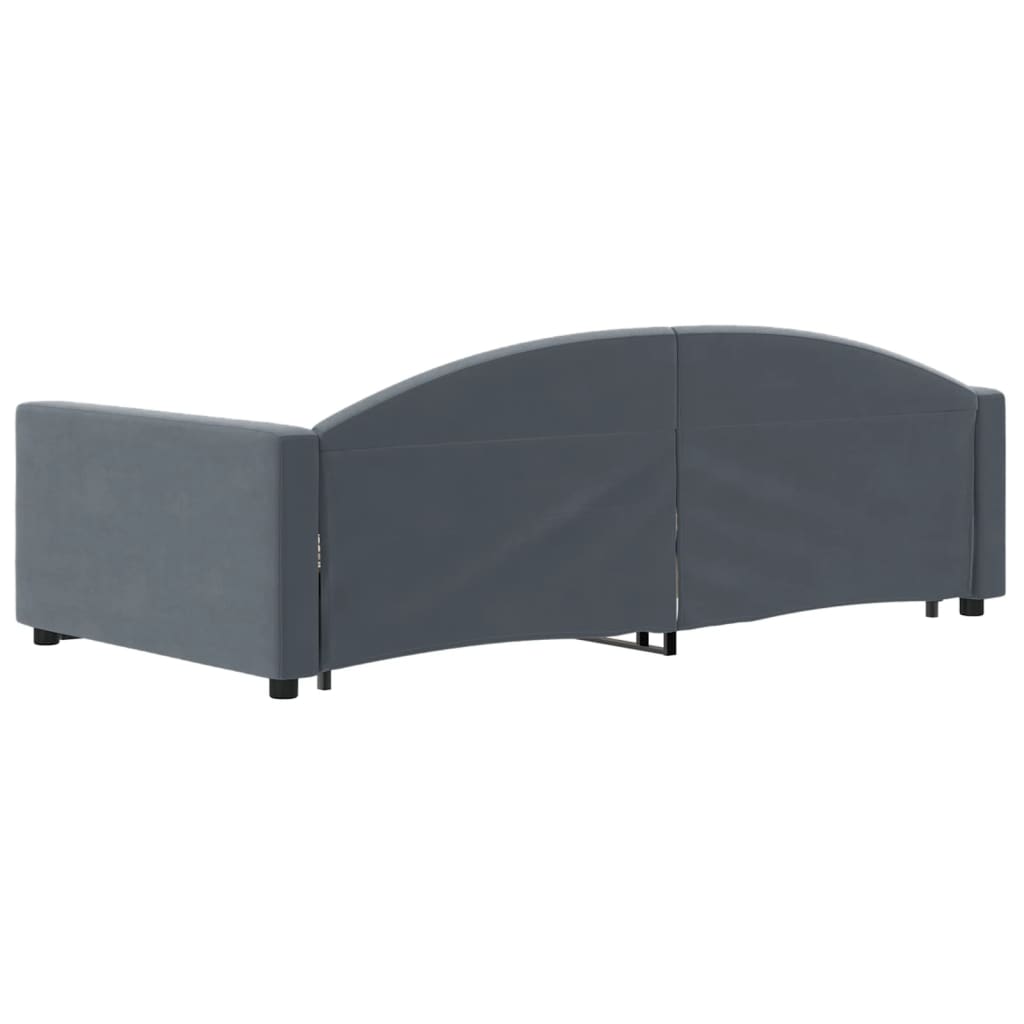 Lit de jour avec gigogne et tiroirs sans matelas 90x200 cm - XIOS