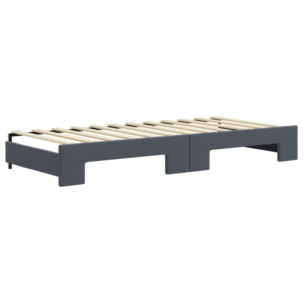 Lit de jour avec gigogne et tiroirs sans matelas 90x200 cm - XIOS