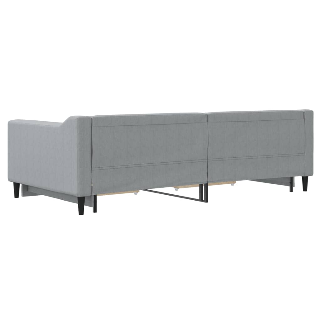 Lit de jour avec gigogne et tiroirs sans matelas 100x200 cm - XIOS