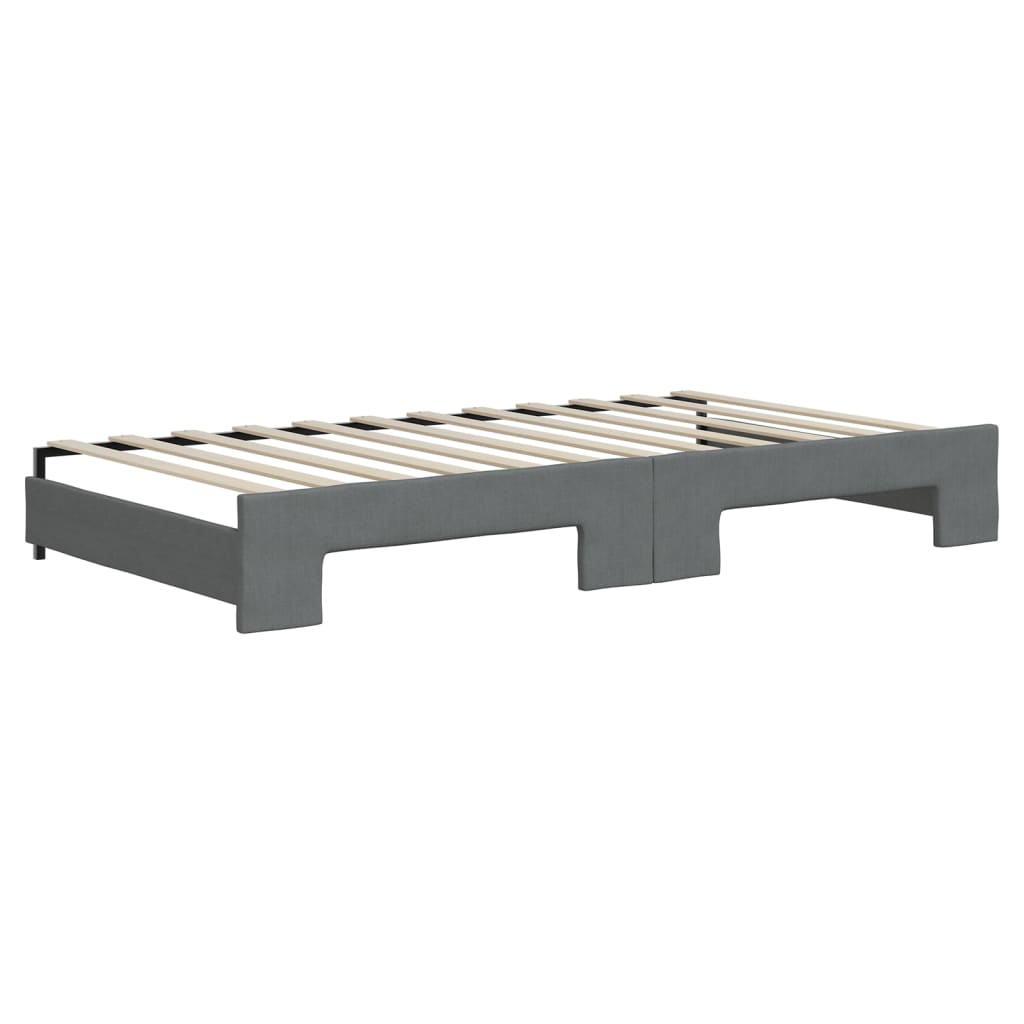 Lit de jour avec gigogne et tiroirs sans matelas 100x200 cm - XIOS