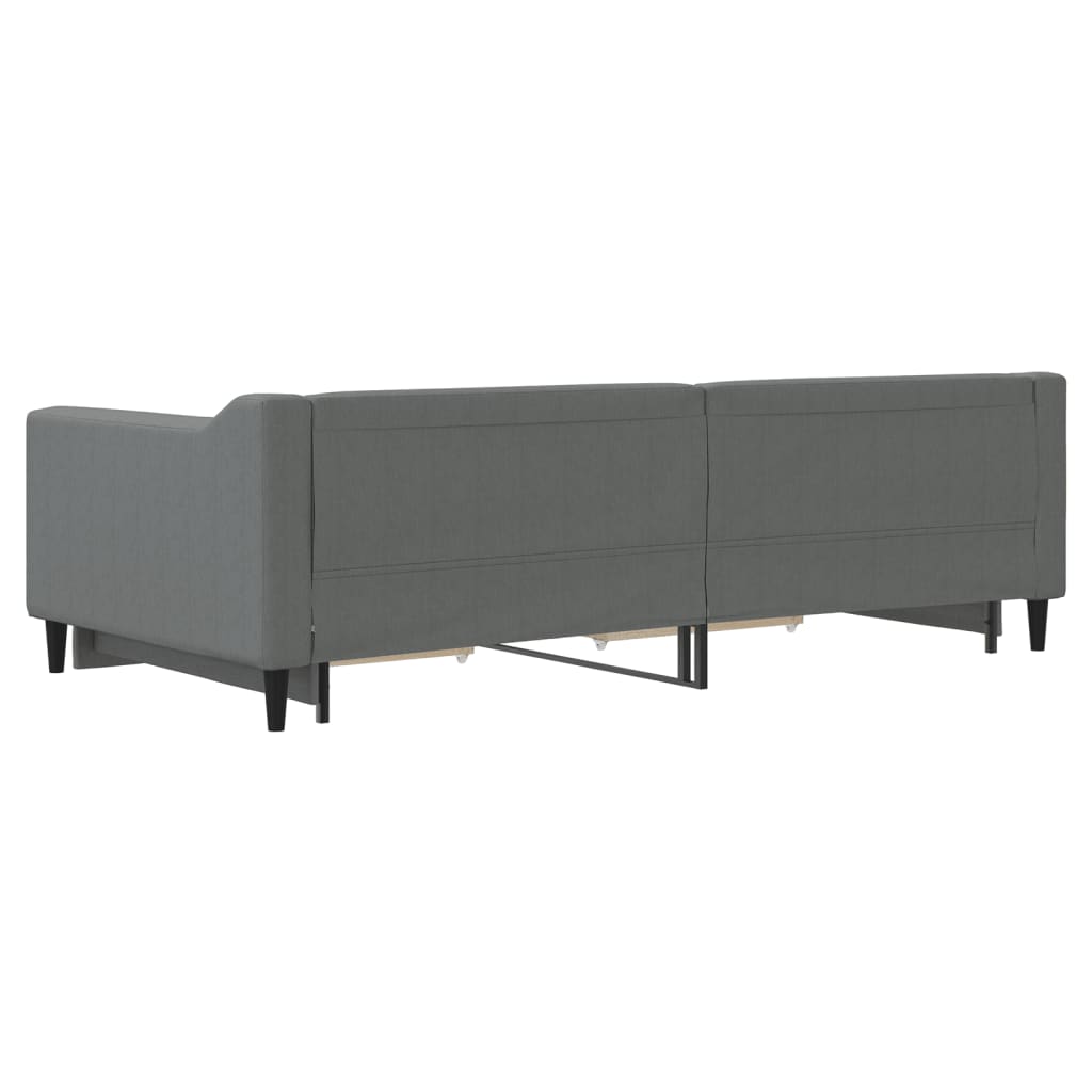 Lit de jour avec gigogne et tiroirs sans matelas 100x200 cm - XIOS