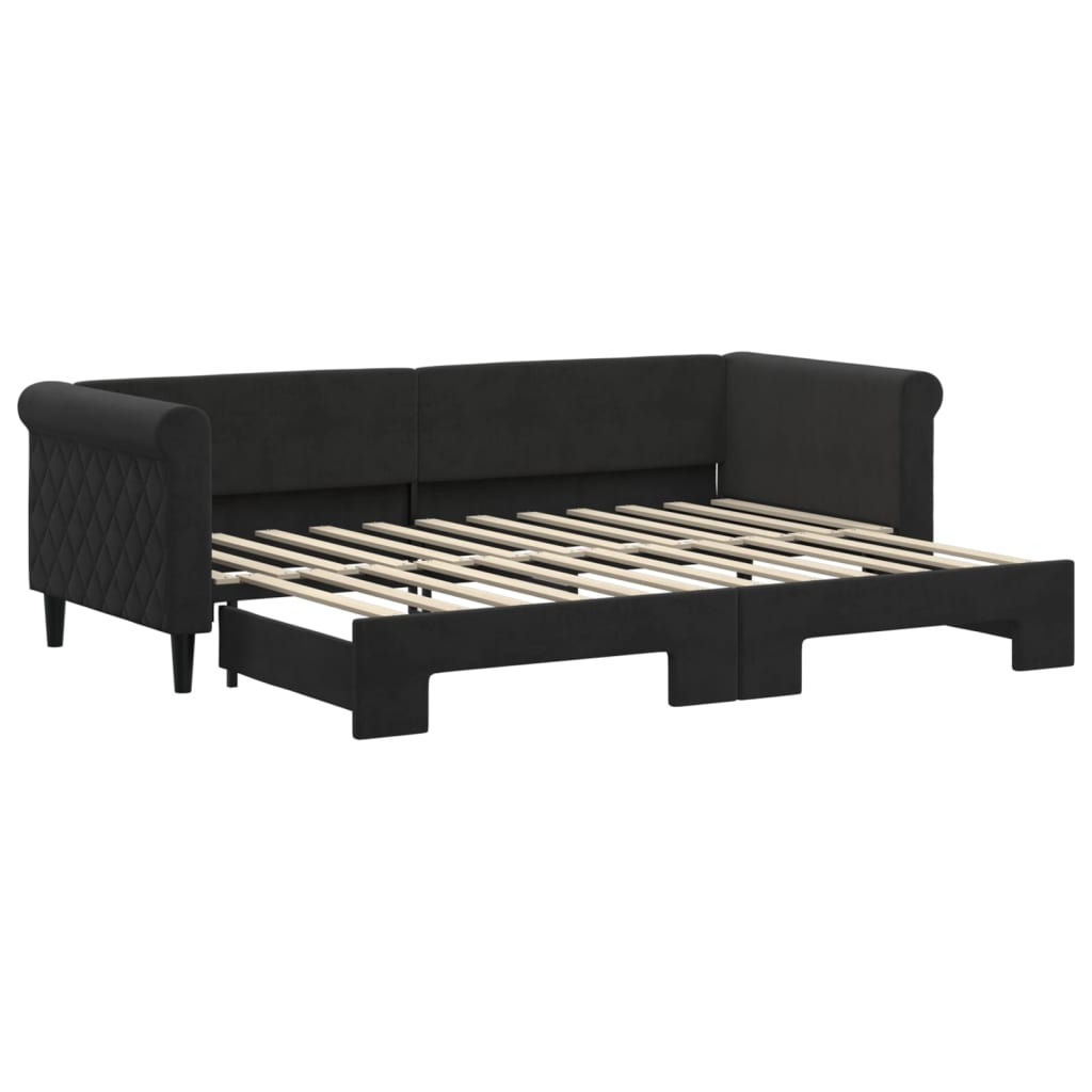 Lit de jour avec gigogne sans matelas 80x200 cm - XIOS