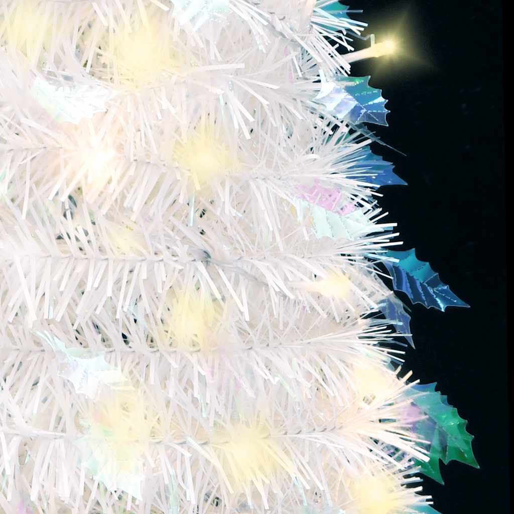 Sapin de Noël artificiel escamotable 150 LED blanc 180 cm - XIOS