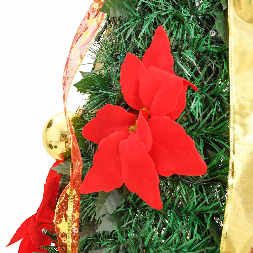 Sapin de Noël artificiel escamotable 100 LED vert 150 cm - XIOS