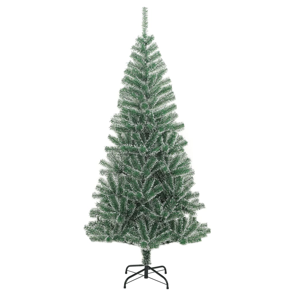 Sapin de Noël artificiel avec neige floquée vert 210 cm - XIOS