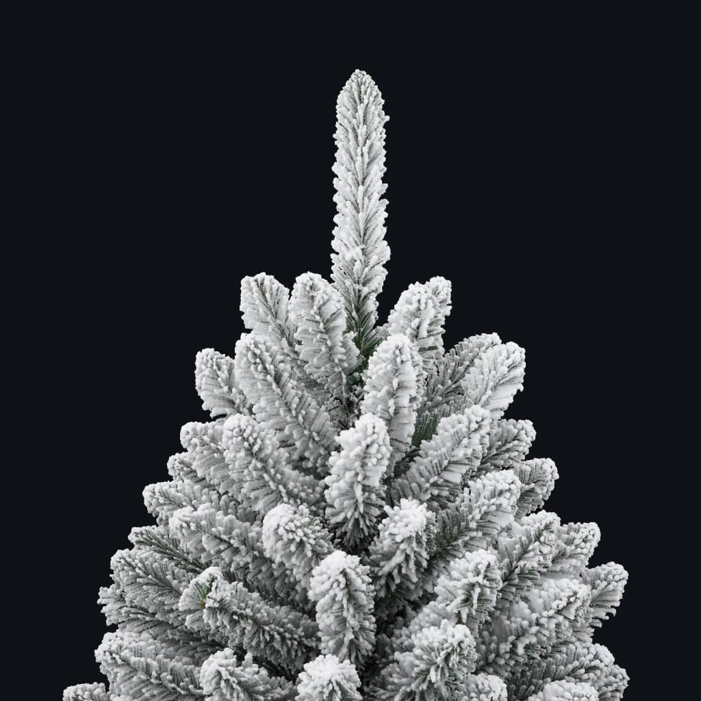 Sapin de Noël artificiel à charnières avec neige floquée 150 cm - XIOS