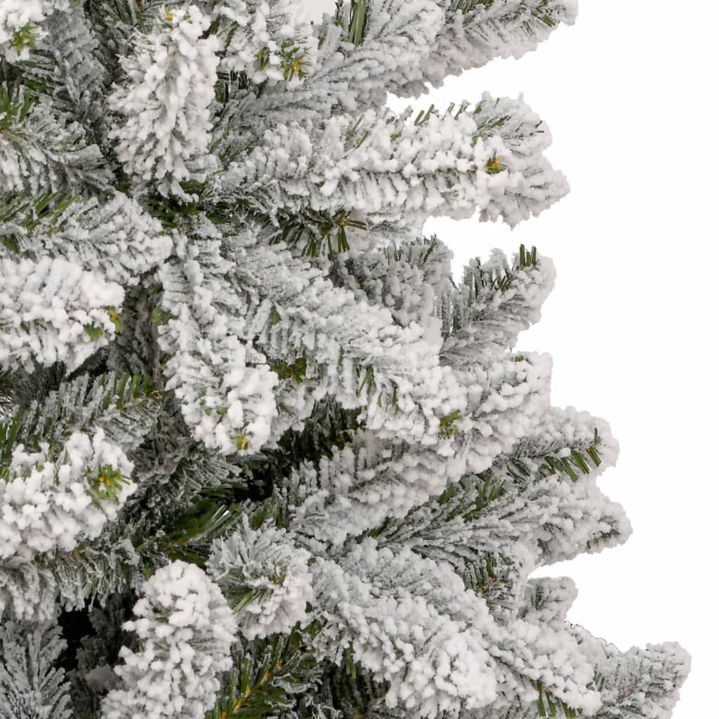 Sapin de Noël artificiel à charnières avec neige floquée 180 cm - XIOS