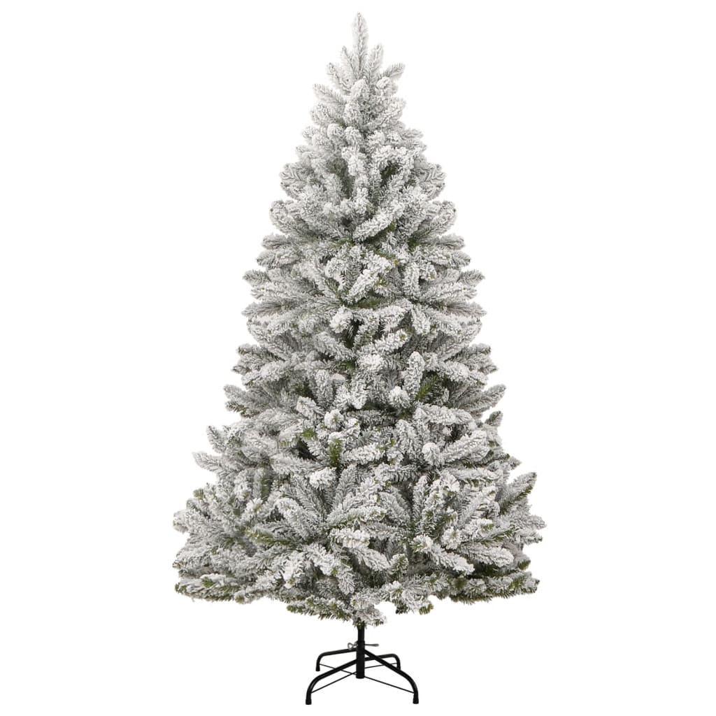 Sapin de Noël artificiel à charnières avec neige floquée 210 cm - XIOS