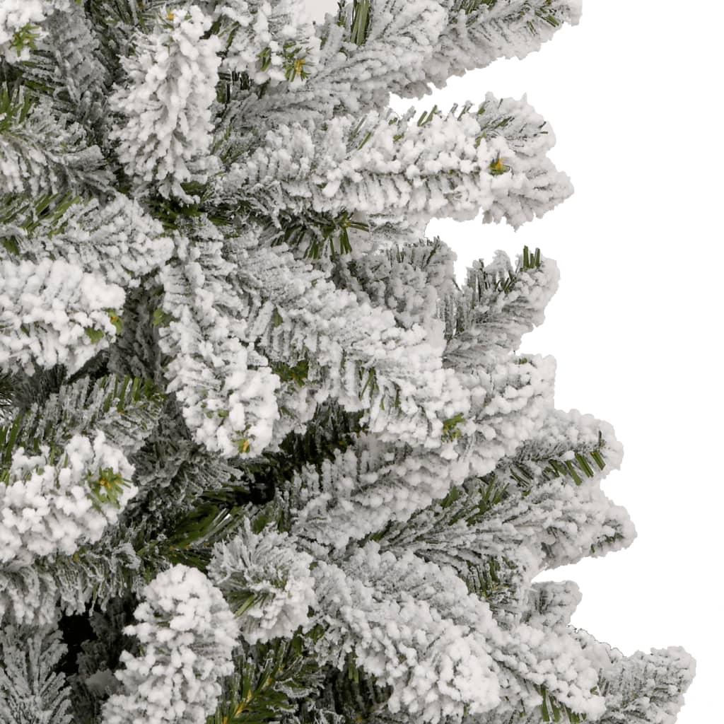 Sapin de Noël artificiel à charnières avec neige floquée 210 cm - XIOS