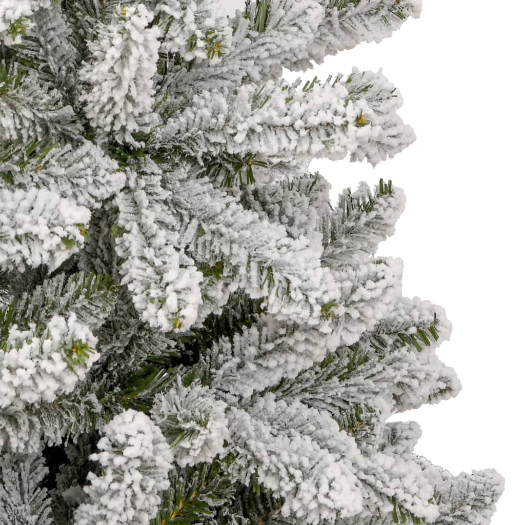 Sapin de Noël artificiel à charnières avec neige floquée 270 cm - XIOS