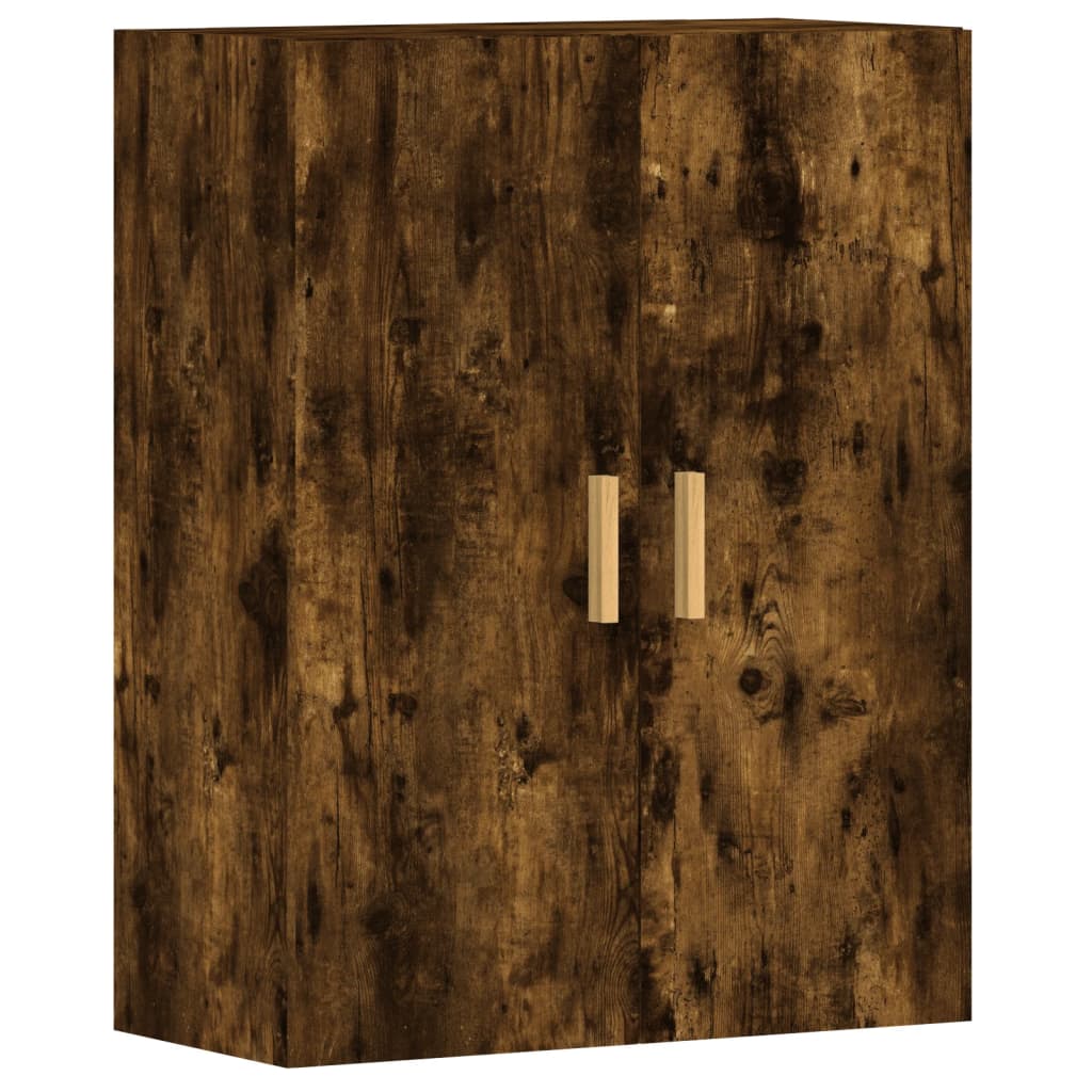 Armoires murales 2 pcs chêne fumé bois d'ingénierie - XIOS
