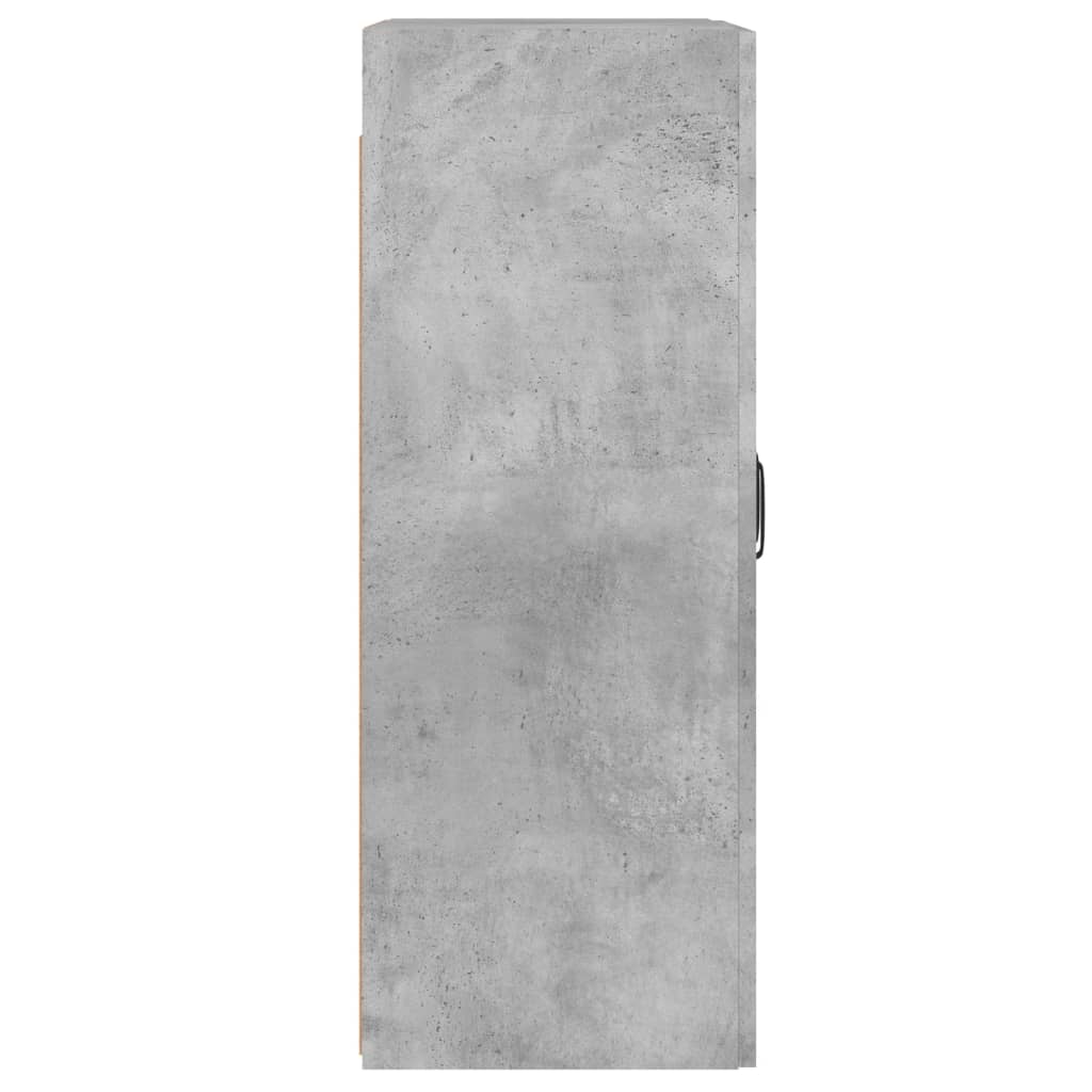 Armoires murales 2 pcs gris béton bois d'ingénierie - XIOS