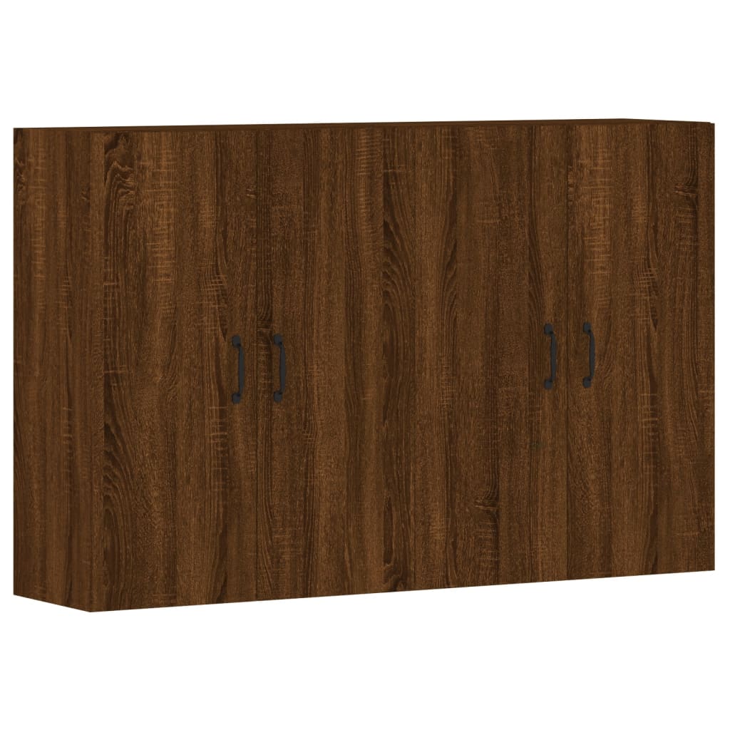 Armoires murales 2 pcs chêne marron bois d'ingénierie - XIOS