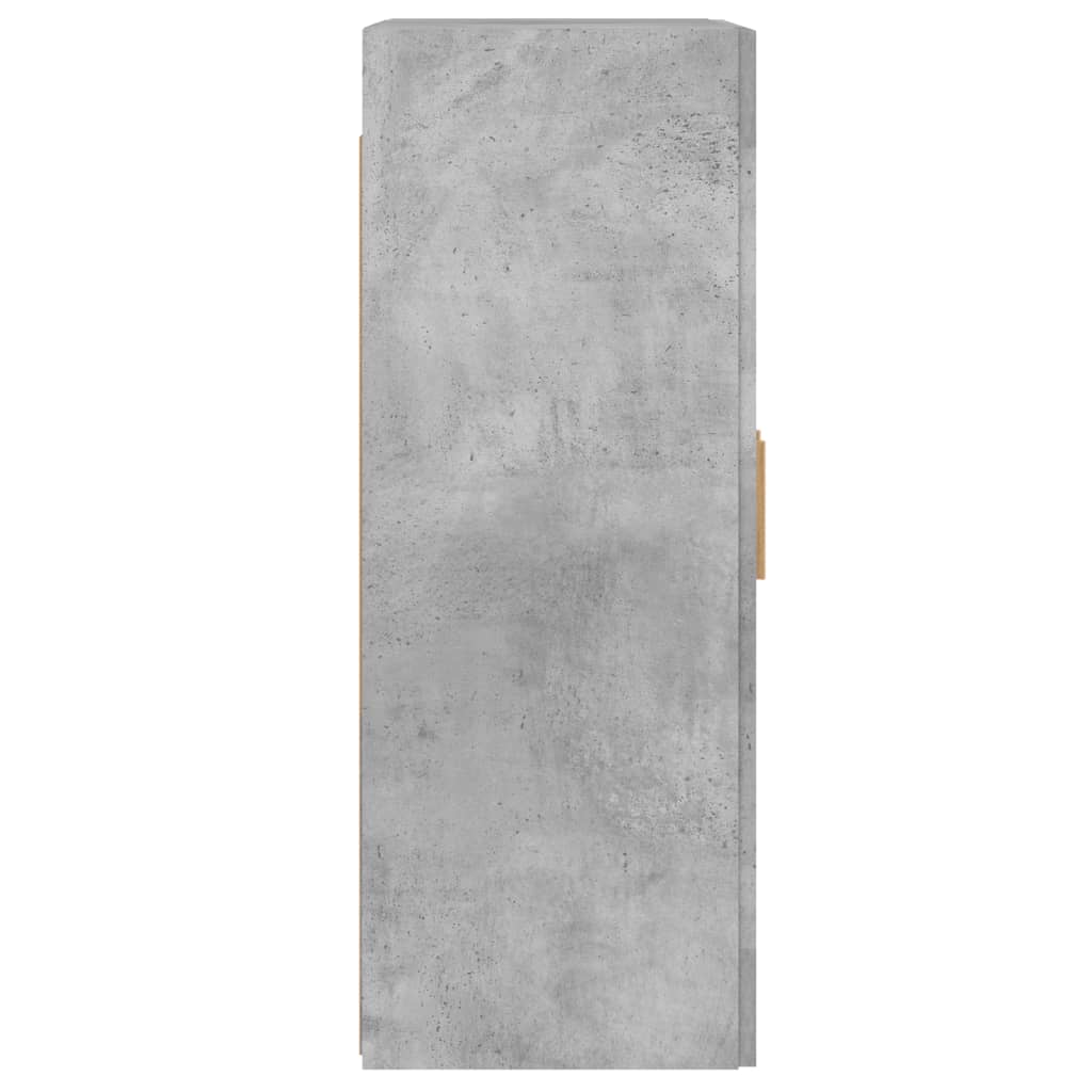 Armoires murales 2 pcs gris béton bois d'ingénierie - XIOS
