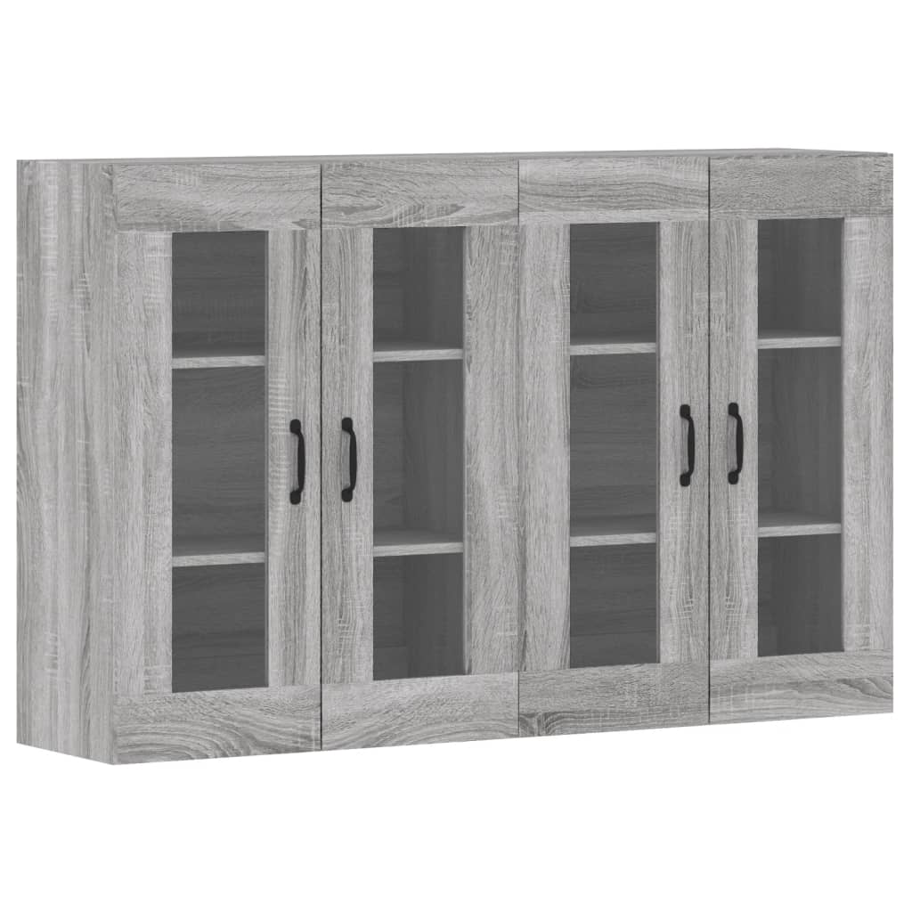 Armoires murales 2 pcs sonoma gris bois d'ingénierie - XIOS