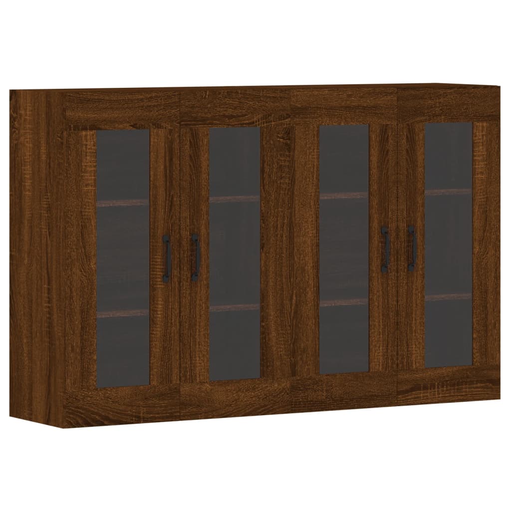 Armoires murales 2 pcs chêne marron bois d'ingénierie - XIOS