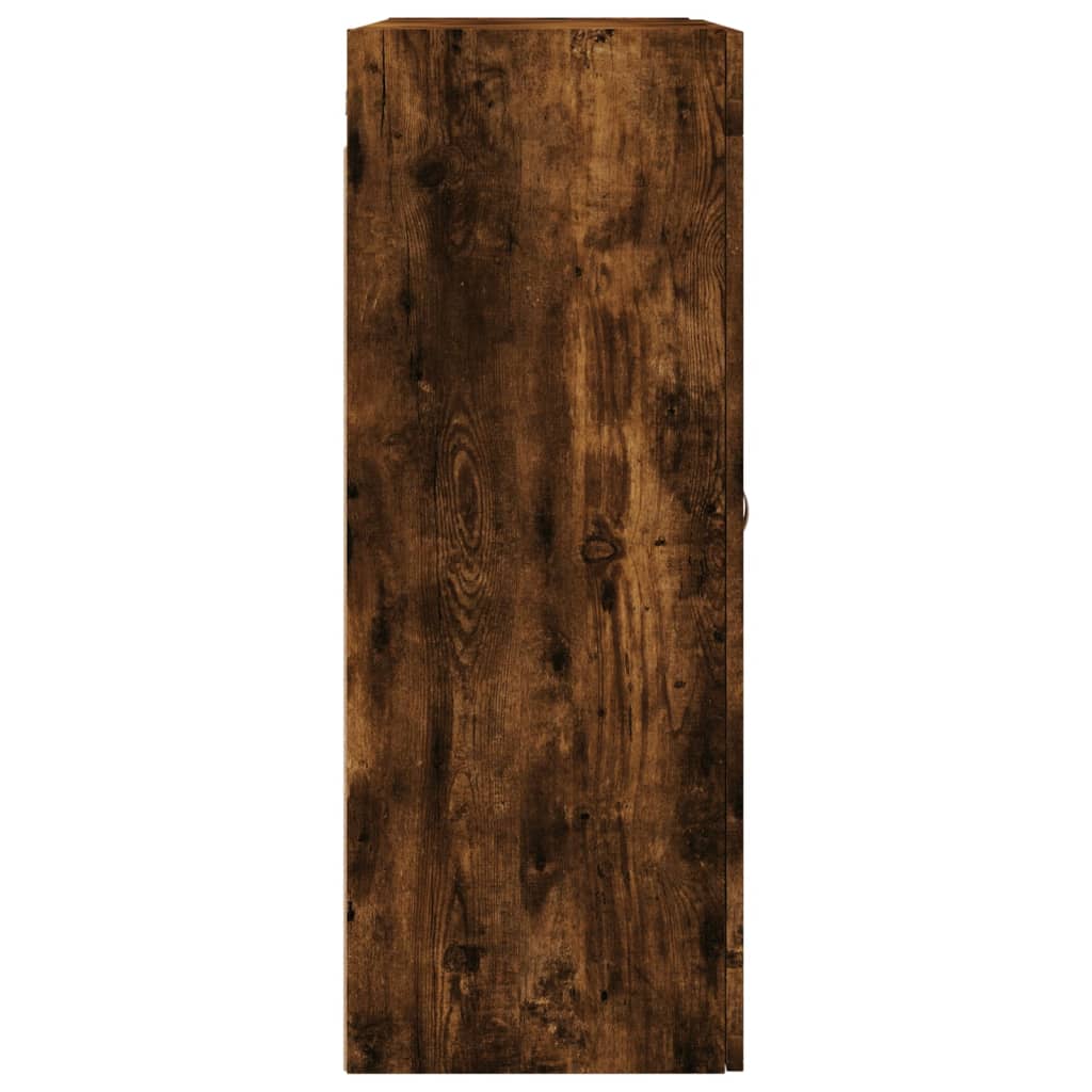 Armoires murales 2 pcs chêne fumé bois d'ingénierie - XIOS