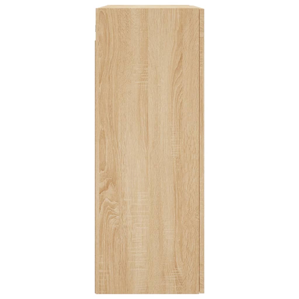 Armoires murales 2 pcs chêne sonoma bois d'ingénierie - XIOS