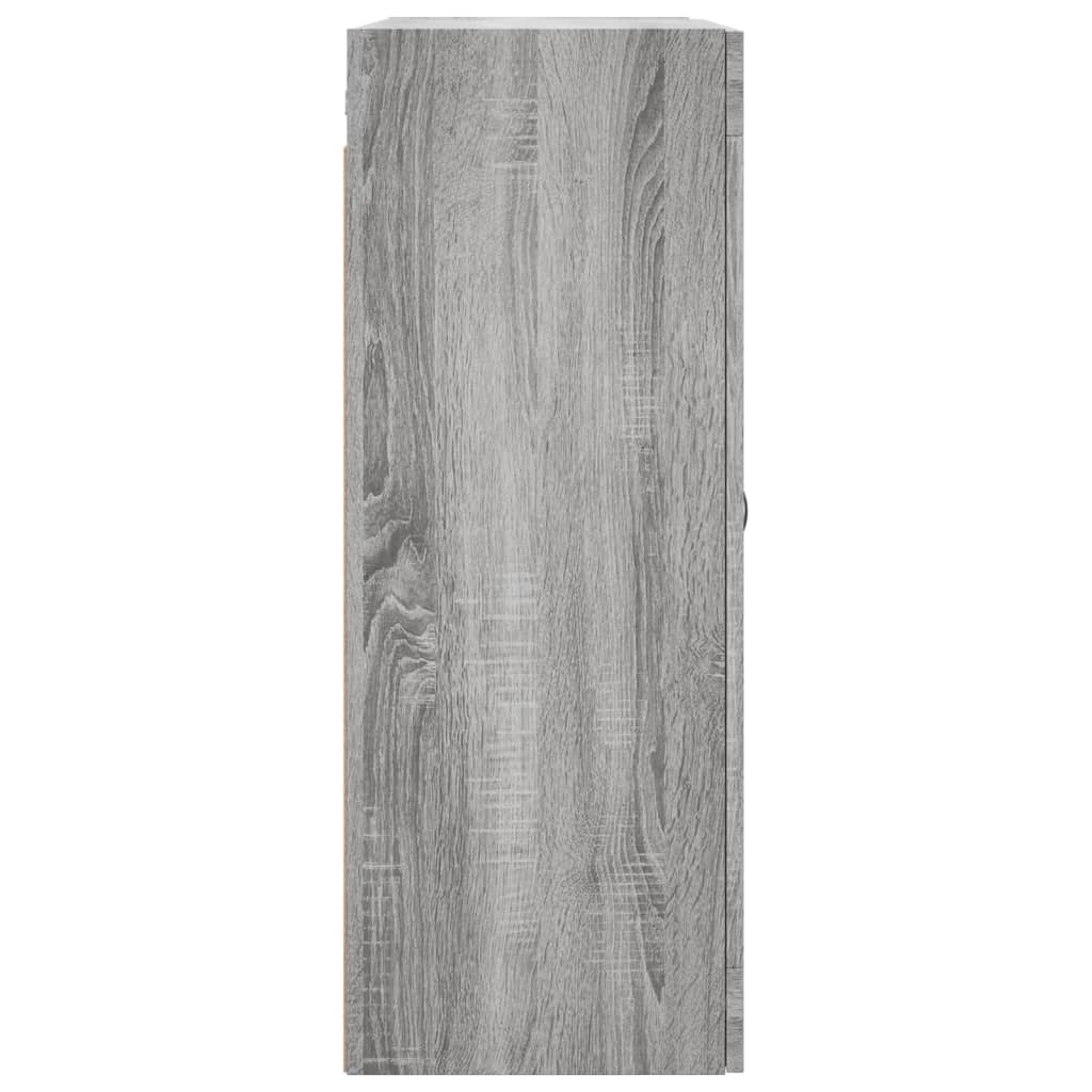 Armoires murales 2 pcs sonoma gris bois d'ingénierie - XIOS