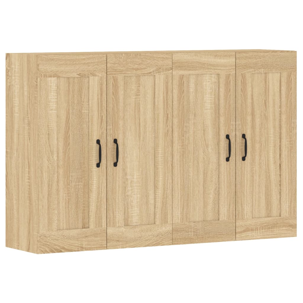 Armoires murales 2 pcs chêne sonoma bois d'ingénierie - XIOS