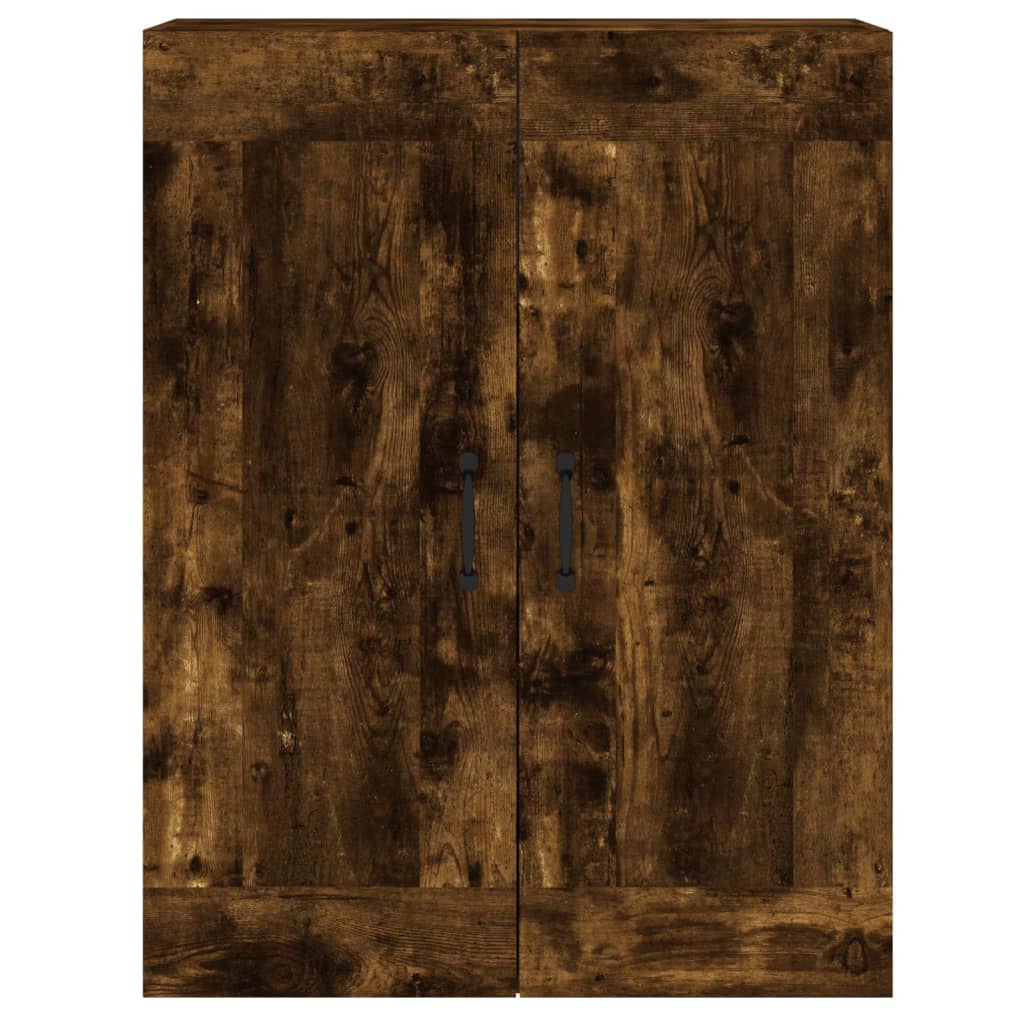 Armoires murales 2 pcs chêne fumé bois d'ingénierie - XIOS