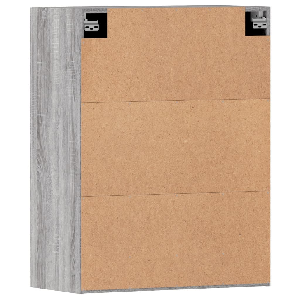 Armoires murales 2 pcs sonoma gris bois d'ingénierie - XIOS