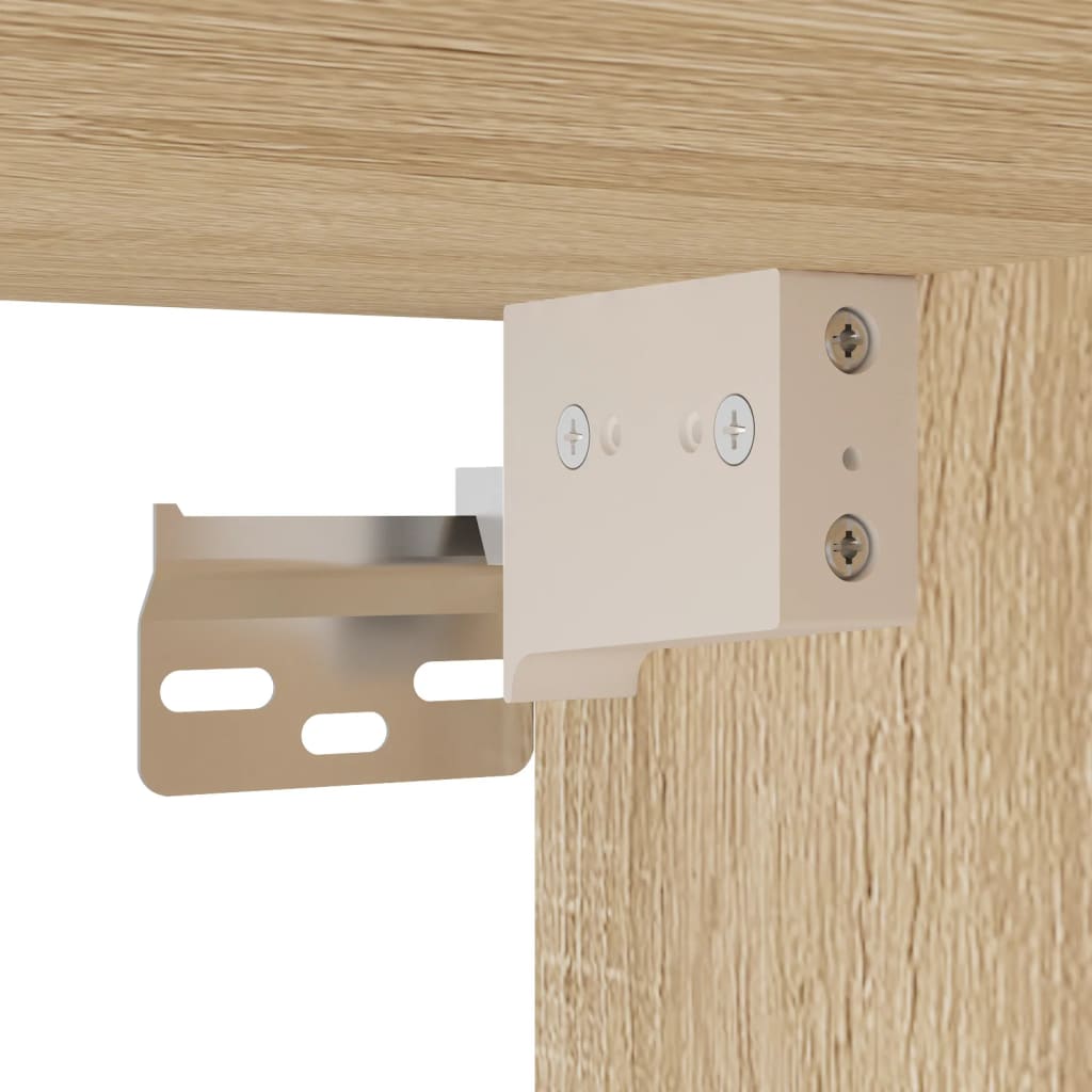 Armoires murales 2 pcs chêne sonoma bois d'ingénierie - XIOS