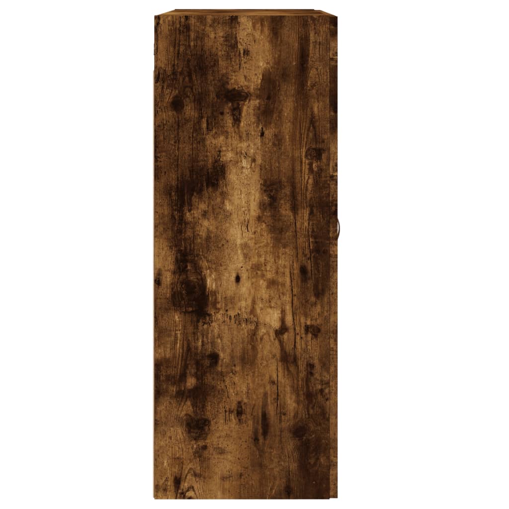 Armoires murales 2 pcs chêne fumé bois d'ingénierie - XIOS