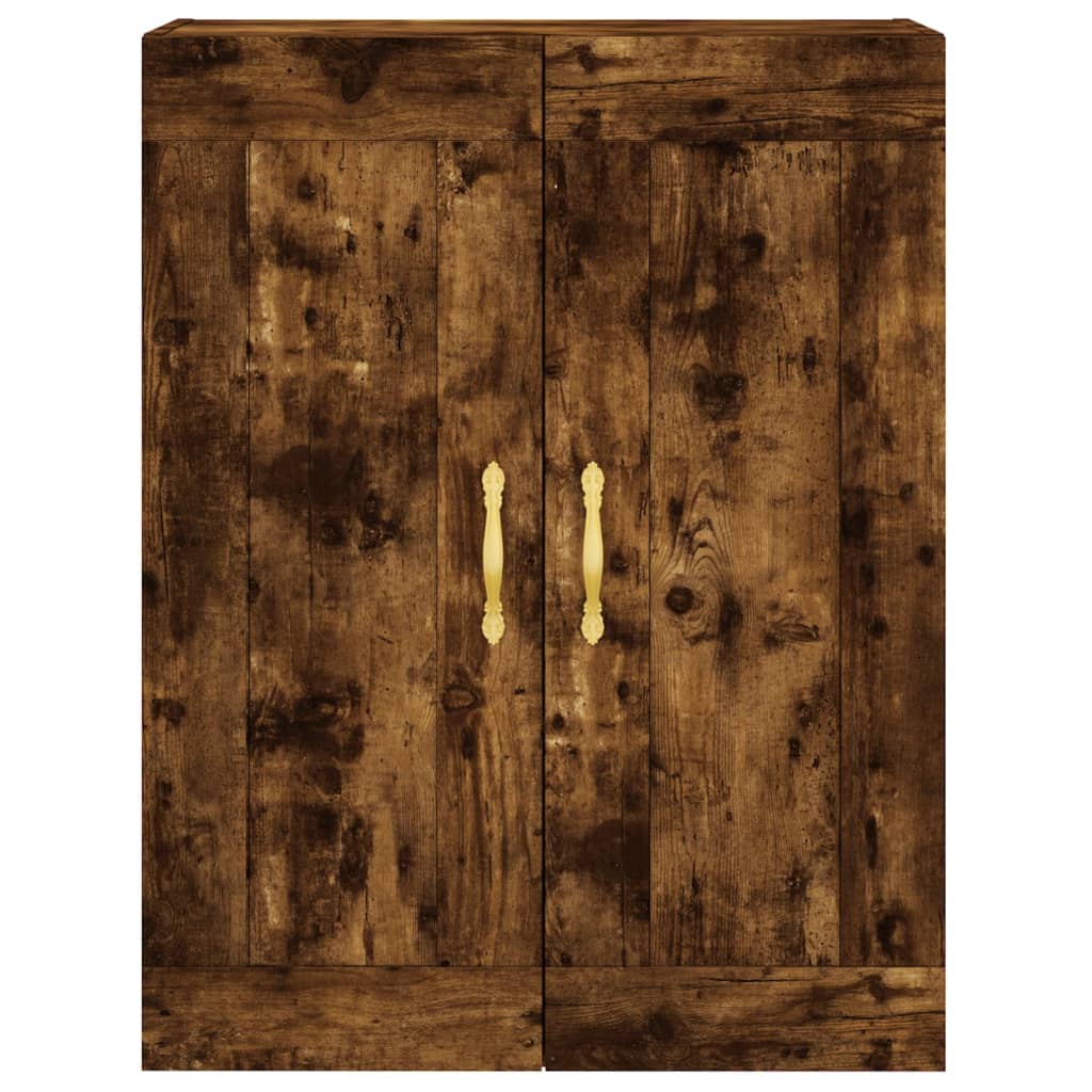 Armoires murales 2 pcs chêne fumé bois d'ingénierie - XIOS