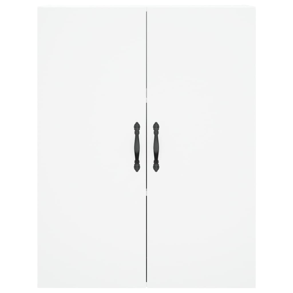 Buffet haut Blanc 69,5x34x180 cm Bois d'ingénierie - XIOS